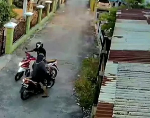 Polisi Selidiki Pelaku, Begal Payudara di Pekanbaru Terekam CCTV