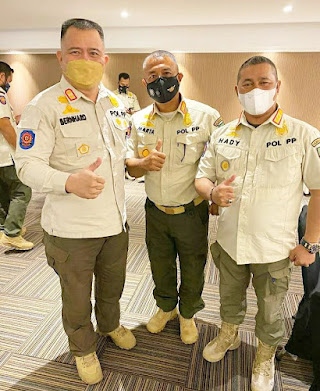 Kasatpol PP dan Jajaran Hadiri Rapat Koordinasi Bersama Direktur Satpol PP dan Linmas Kemendagri di Jakarta