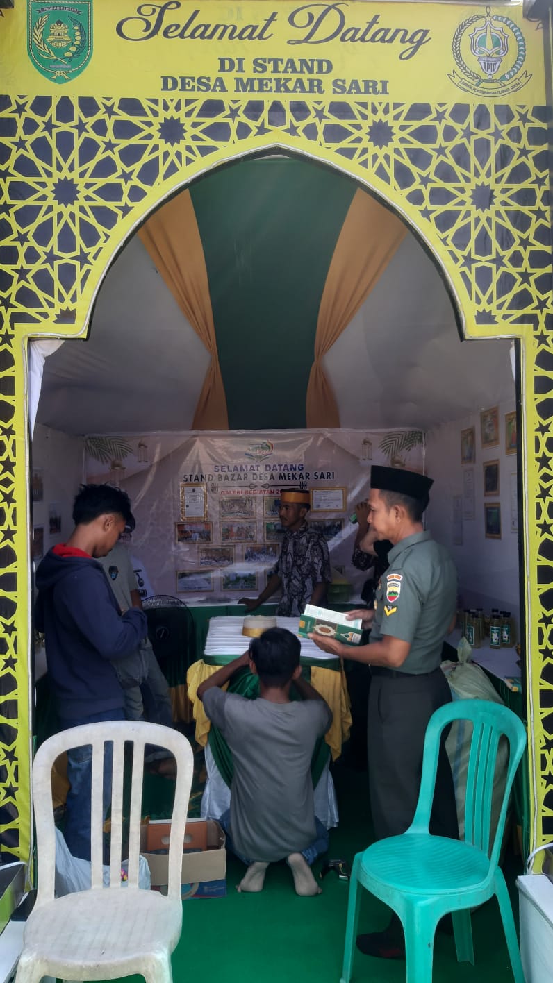 Bersama Masyarakat, Koramil 07/Reteh Himbau Bahaya Narkoba di Lingkungan