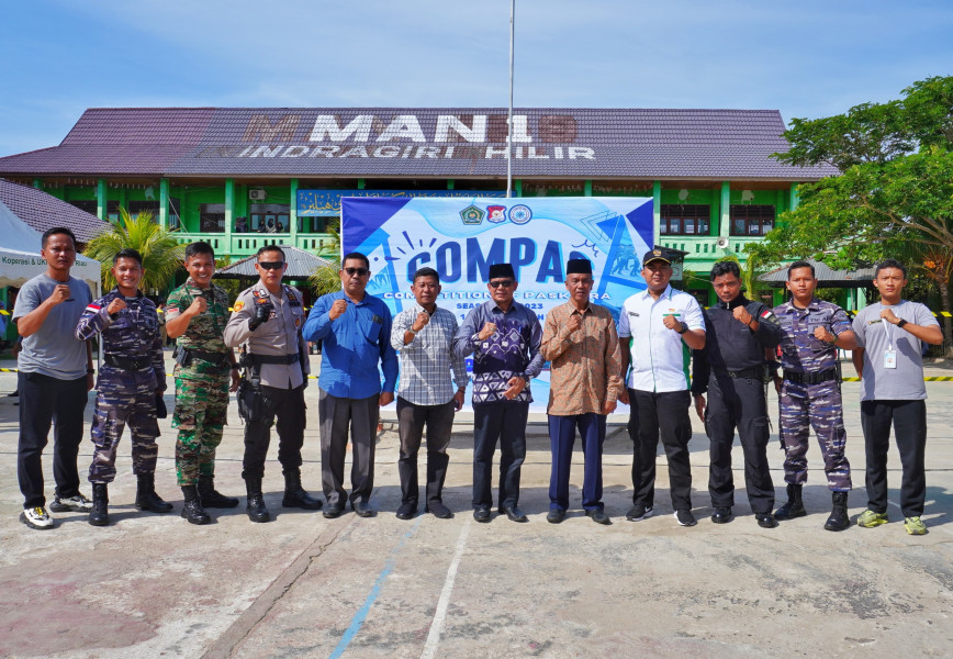 MAN 1 Inhil Laksanakan Perlombaan KOMPAS Season Satu
