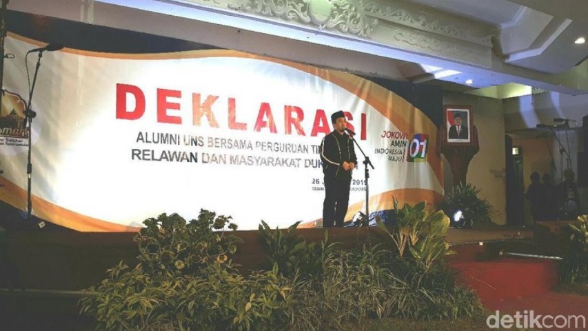 Yusuf Mansyur Ajak Relawan Jokowi Doakan Prabowo Bisa Berkoalisi