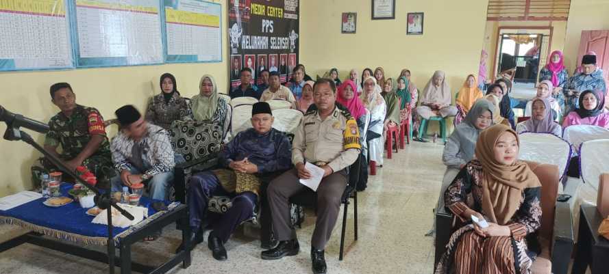 Danramil 09/Kemuning Hadiri Musyawarah Pertanggungjawaban Tahunan Kelurahan Selensen