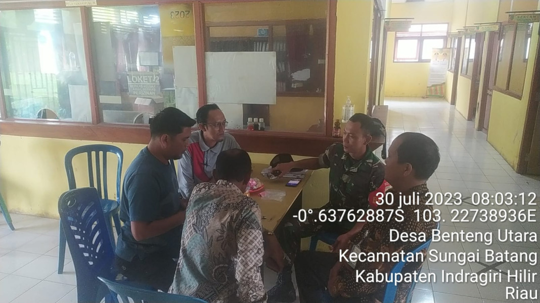 Koramil 07/Reteh Menghimbau Untuk Terus Hindari Narkoba di Binaan