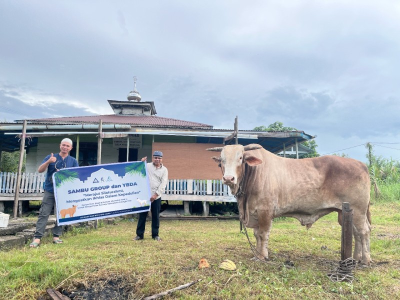 Salurkan Hewan Kurban di Pulau Burung, PT RSUP Wujudkan Nilai Kebersaman Iduladha 1446 H