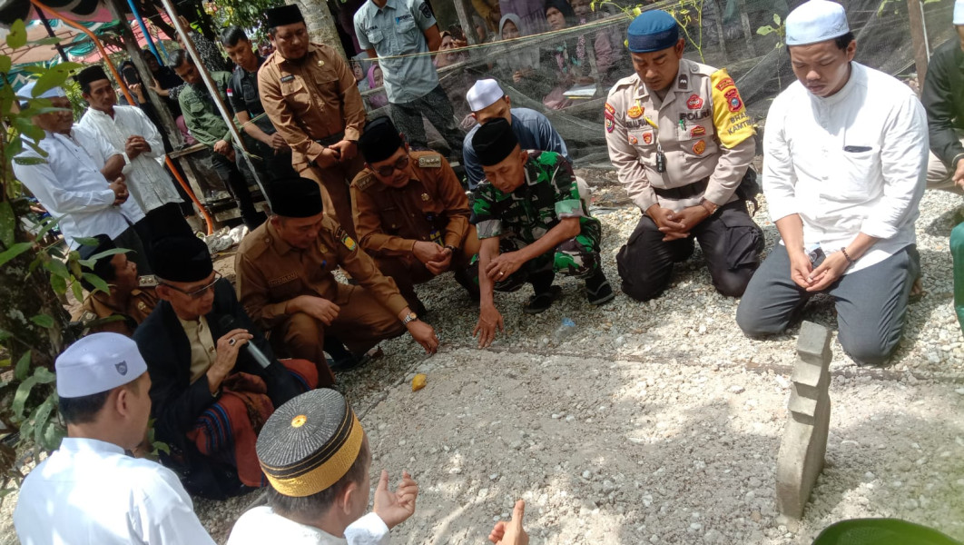 Pj Bupati Inhil Bersama Dandim 0314/Inhil Melaksanakan Takziah Salah Satu Warga Binaan