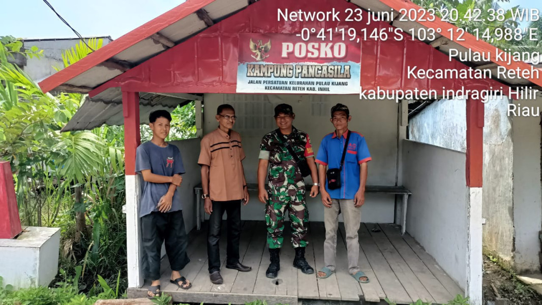 Kuatkan Silaturahmi dan Jalin Kerjasama Yang Baik Bersama Serda Pardamean