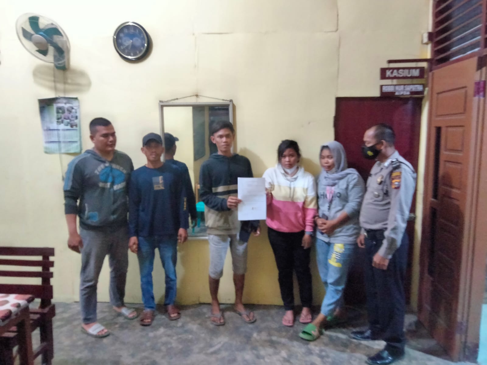 Terjadi Tindak Pidan Penganiayaan, Polsek TPTM Damaikan Kedua Bela Pihak