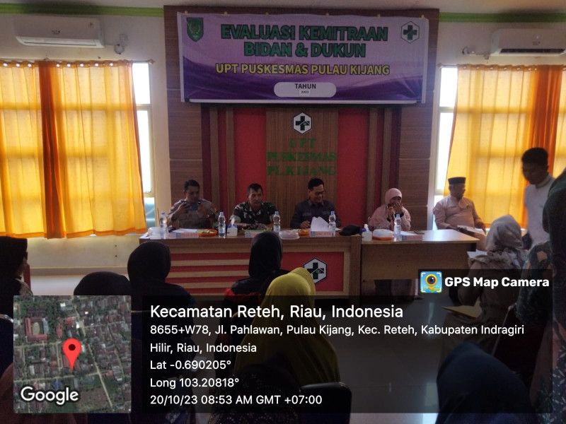 Danramil 07/Reteh Dampingi Kegiatan Kemitraan Antara Bidan dan Dukun Bayi