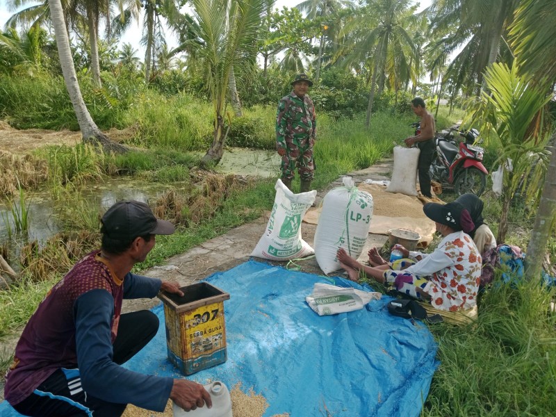 Babinsa Koramil 07/Reteh Laksanakan Kegiatan SDM dengan Warga Binaan