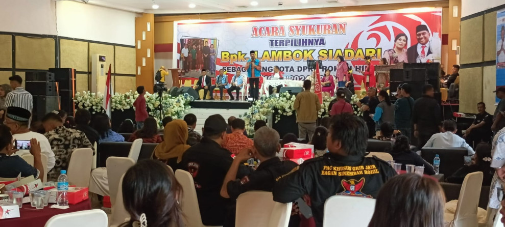 Kampanya Asset di Aula Bintang Mulia Bagan Batu, Afrizal Sintong Ajak Masyarakat Kompak Menangkan Asset