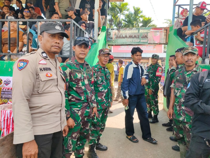 Sinergi TNI-Polri Kawal Sukses Penutupan DPI Cup V: Serda Suirwansah dan Tim Pastikan Keamanan Terjaga