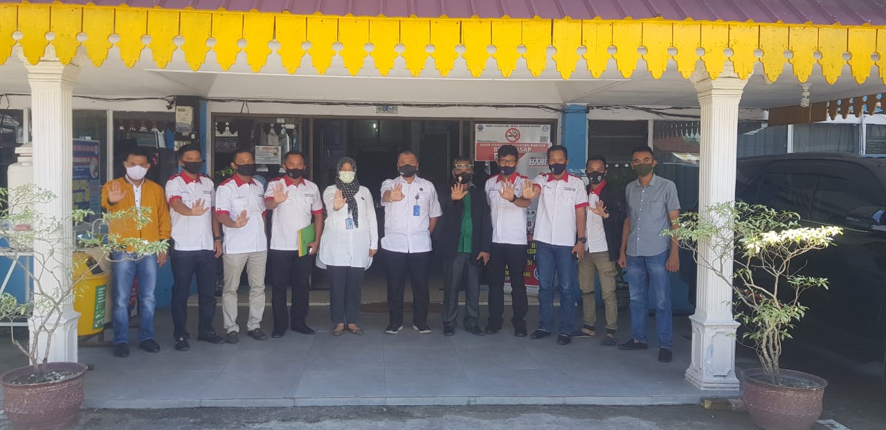 Bantu Pemerintah Dirikan BNNK, Pemuda BNN Inhil Lakukan Kunker ke BNN Provinsi Riau