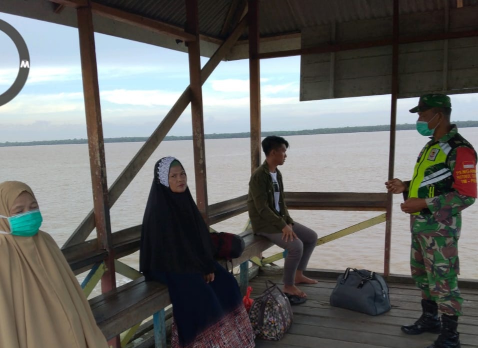 Serda Ilyas Rutin Lakukan Penegakan Protkes Terpadu di Concong Luar