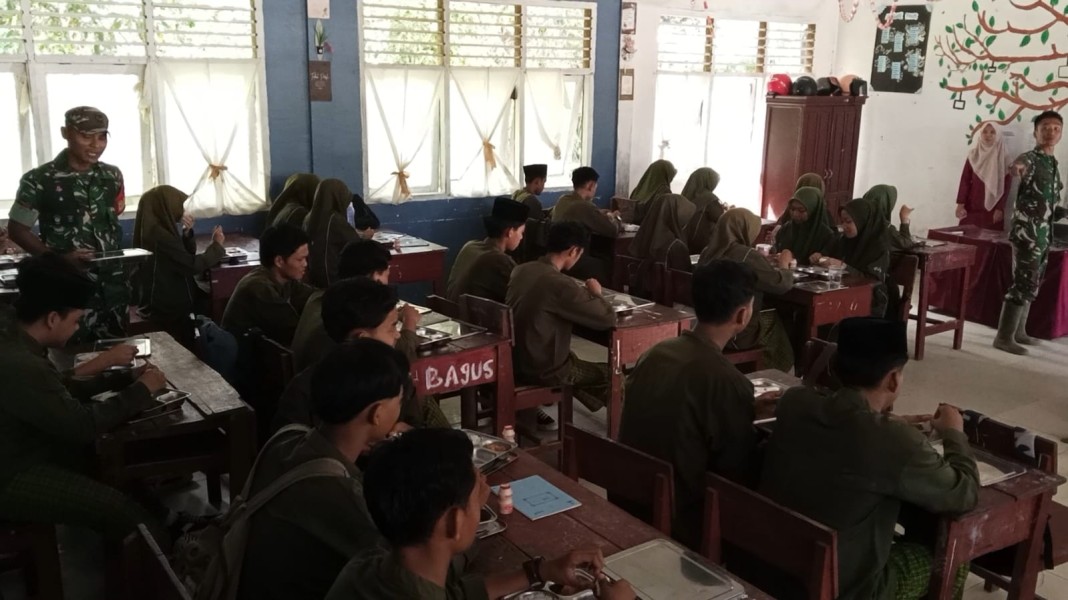 Babinsa: Kami Dukung Program SPPG di Wilayah Koramil 09/Kemuning