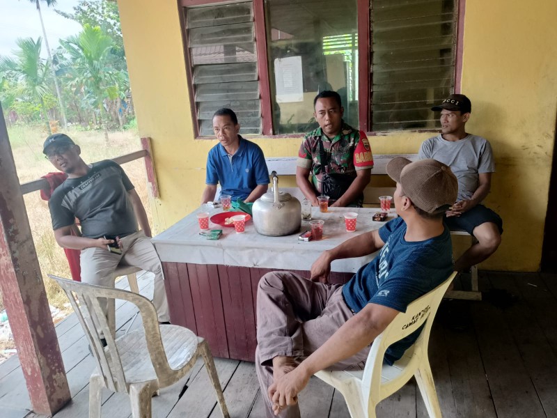 Babinsa Serda Margono Tekankan Pentingnya Pengawasan Anak untuk Keamanan Bersama