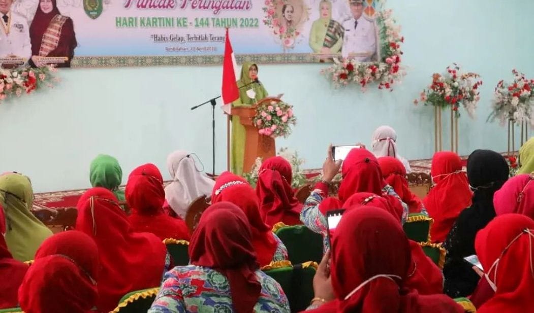 Sempena Hari Kartini 144, DP2KBP3A Inhil Ajak Kaum Wanita Perjuangankan Pendidikan