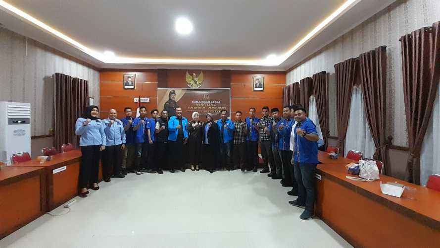 DPD KNPI Kabupaten Inhil Berkunjung Ke Kantor Kejari