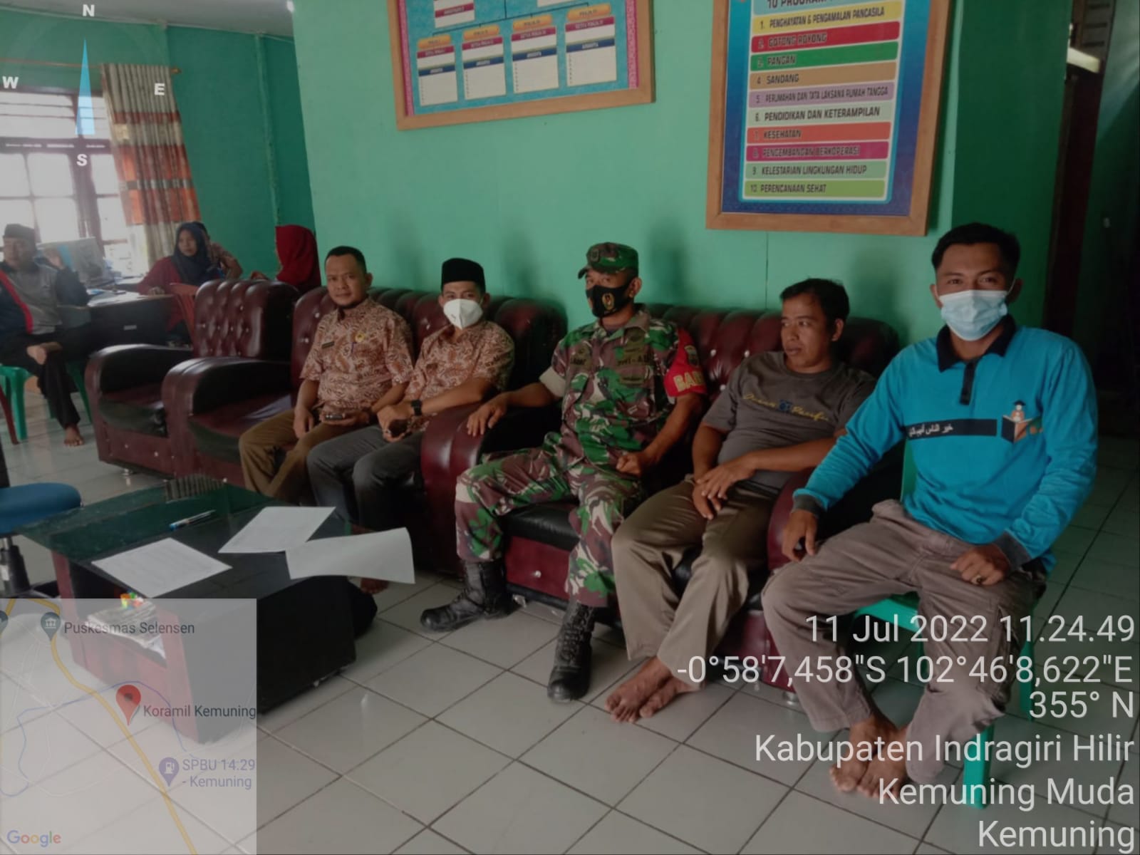 Sertu Adenan Hayat Lakukan Komsos Rutin Bersama Warga Binaan