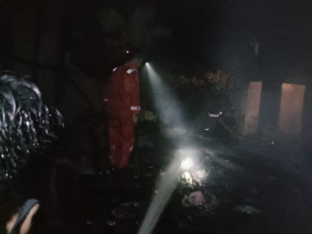 Ternyata Begini Kronologis Kebakaran di Parit 16 Tembilahan