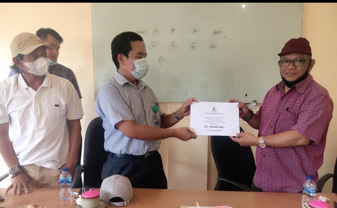 Sambu Group Membantu Pembangunan Aula IAI Ar-Risalah