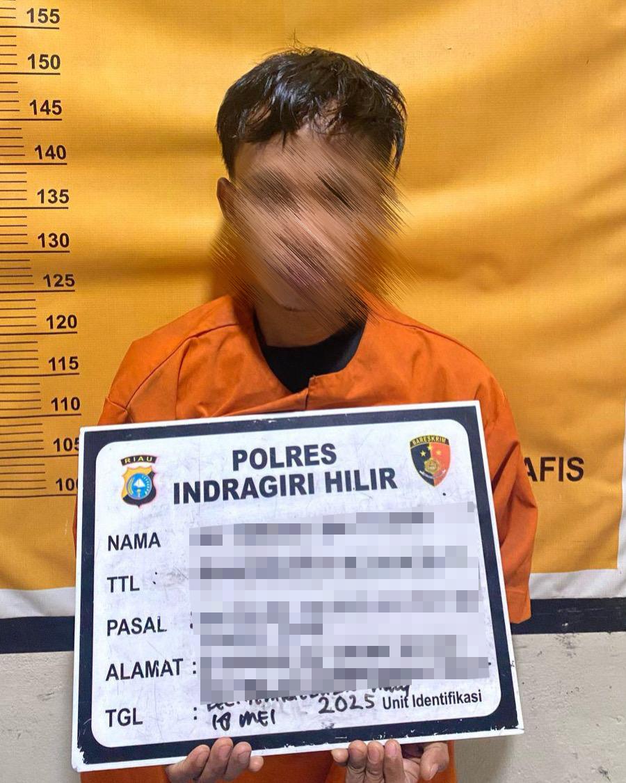 Polisi Tangkap Pengedar Narkoba di Jalan Gerilya Tembilahan Hulu