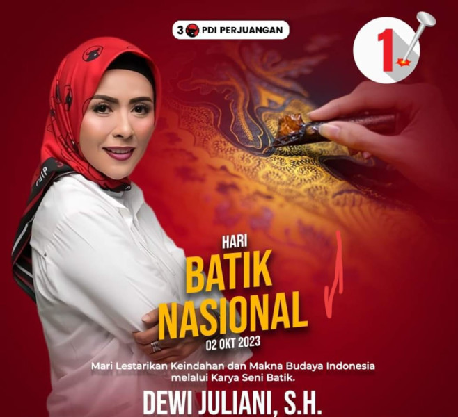 Hari Batik Nasional, Ini Pesan Ketua GNTI Wilayah Riau