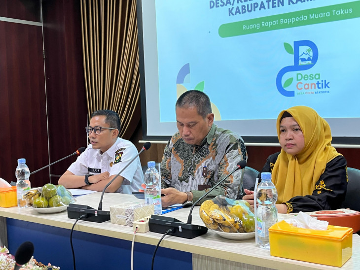 Pemkab Kampar Bersama BPS Gelar Bimtek Desa Cantik