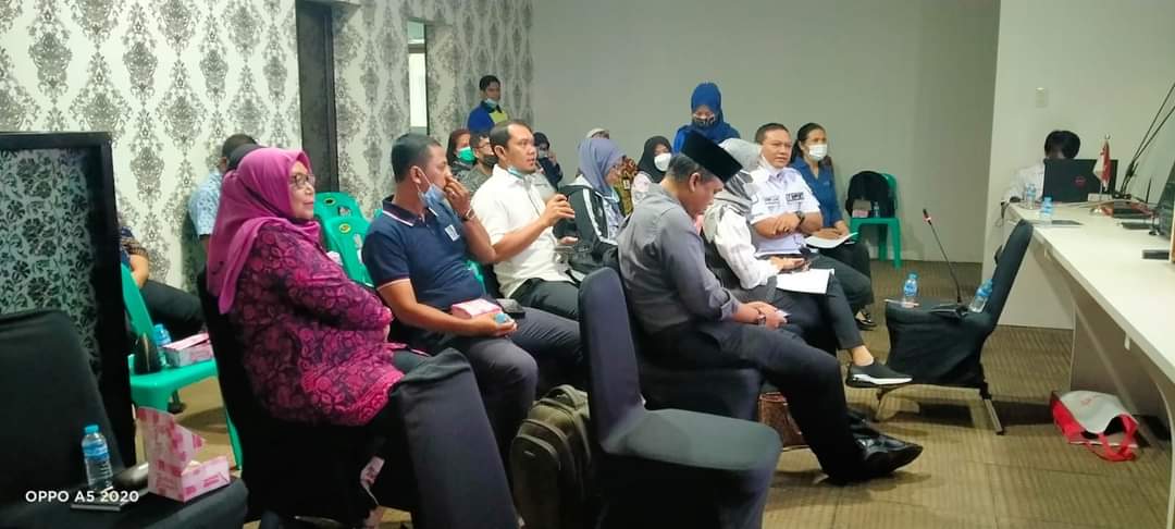Pemkot Tanjungbalai Ikuti Penilaian Interview Evaluasi SPBE 2021 Bersama Kementerian PAN-RB