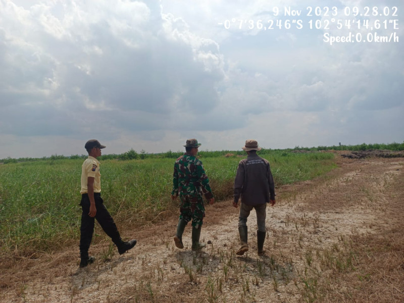 Kopda Chandra Manto Berupaya Untuk Mengantispasi Kebakaran Lahan dan Hutan