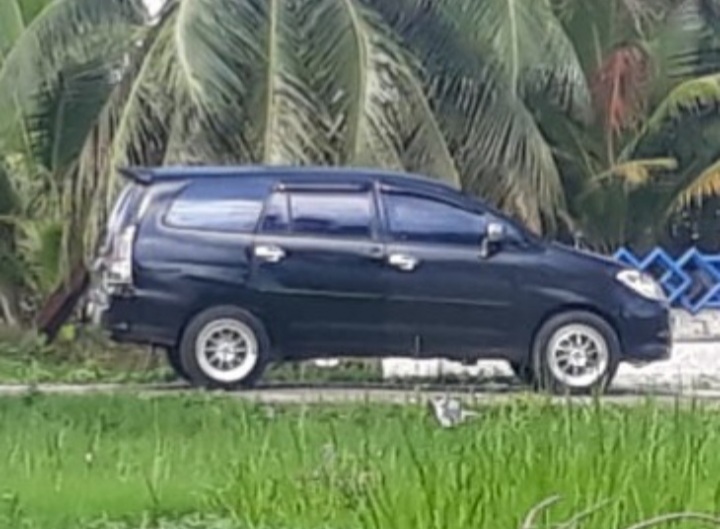 Nakal...! Oknum Pegawai Dinkes Inhil Diduga Ganti Plat Kendaraan Dinas Jadi Plat Pribadi
