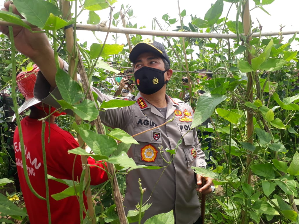 Kabaharkam Resmikan Gerakan Jaga Kampung Polda Riau di Rohil