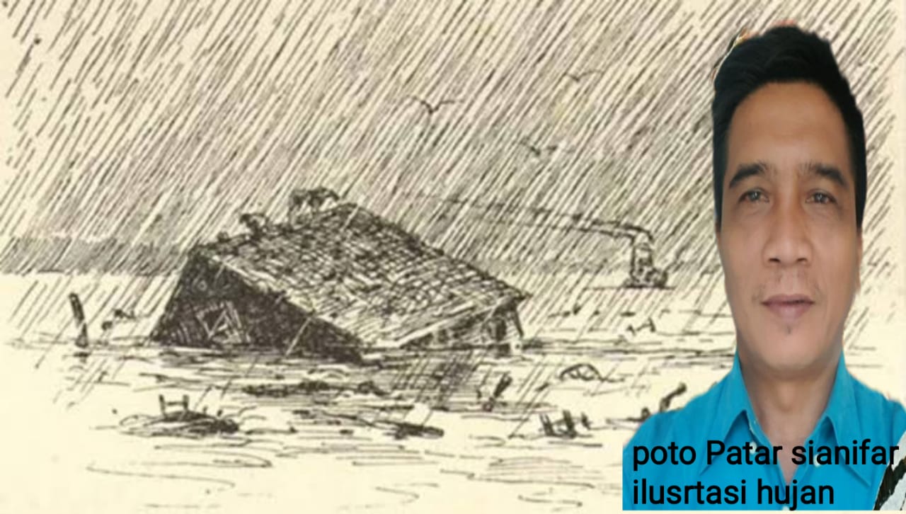 Pasca Hujan Terhambatnya Kendraan Melintas Rute Tanjung Uban Pinang  Pasca Hujan Terhambatnya Kendraan Melintas Rute Tanjung Uban Pinang