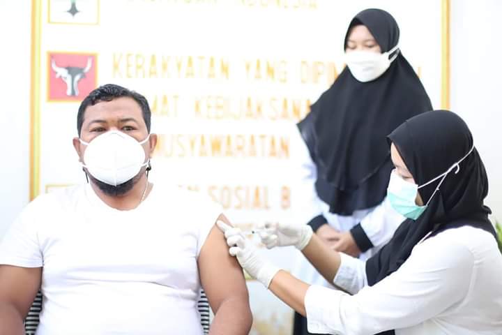 HM Syahrial Ajak Masyarakat Sukseskan Vaksinasi Covid-19 Tanjungbalai