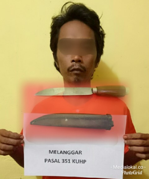 Berawal Dari Perselisihan Rumah Milik Orang Tua, Seorang Warga Inhil ini Tega Aniaya Iparnya 
