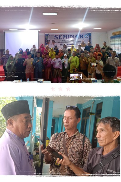 Seminar Bedah Kerangka TKA Ditaja MKKS SMA Negeri Pekanbaru