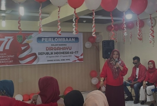 Dinsos Inhil Peringati HUT RI ke-77 dengan Berbagai Kegiatan