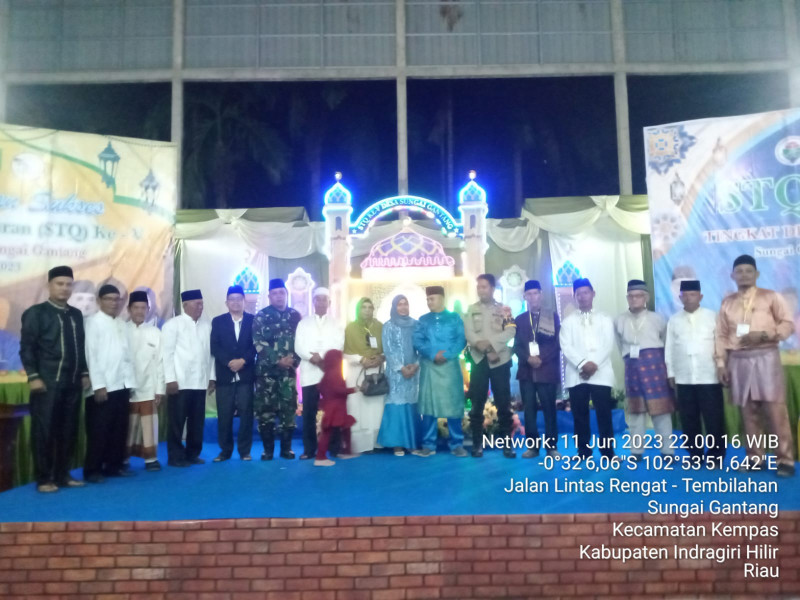 Hadiri Pembukaan STQ, Ini Harapan Babinsa 03/Tpl