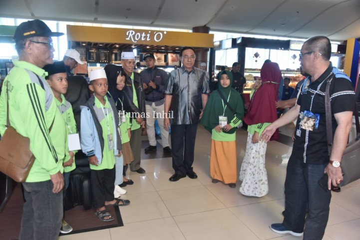 Bupati HM.Wardan Beri dukungan dan motivasi, peserta PORSADINAS asal Inhil 