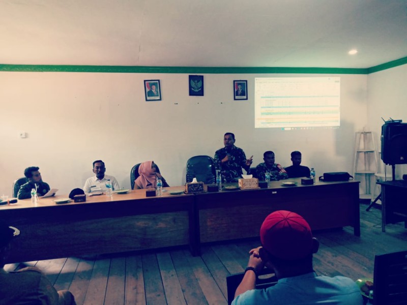 Wakili Dandim 0314/Inhil, Danramil 03/Tpl Laksanakan Silahturahmi dengan Petani di Desa Pekan Tua