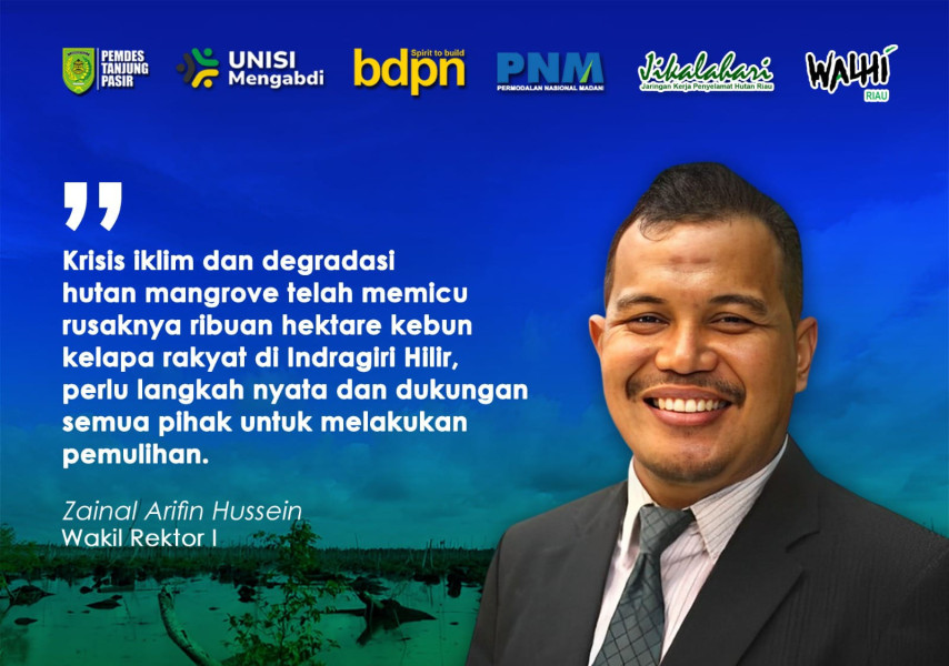 Peringati Hari Mangrove Sedunia, BDPN Bersama Unisi Mengabdi Akan Tanam 7.000 Bibit di Tanjung Pasir
