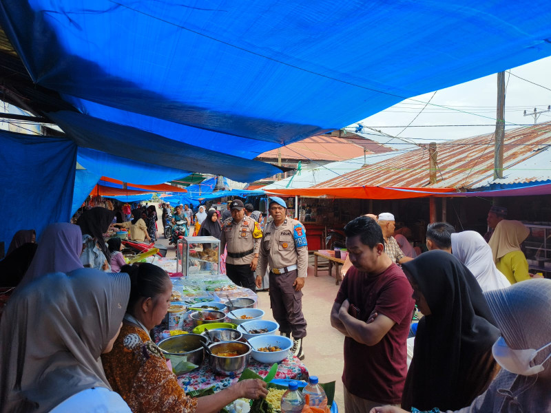 Memasuki Bulan Ramadhan Polsek Gaung Anak Serka Intensifkan Patroli di Masjid dan Pusat Keramaian