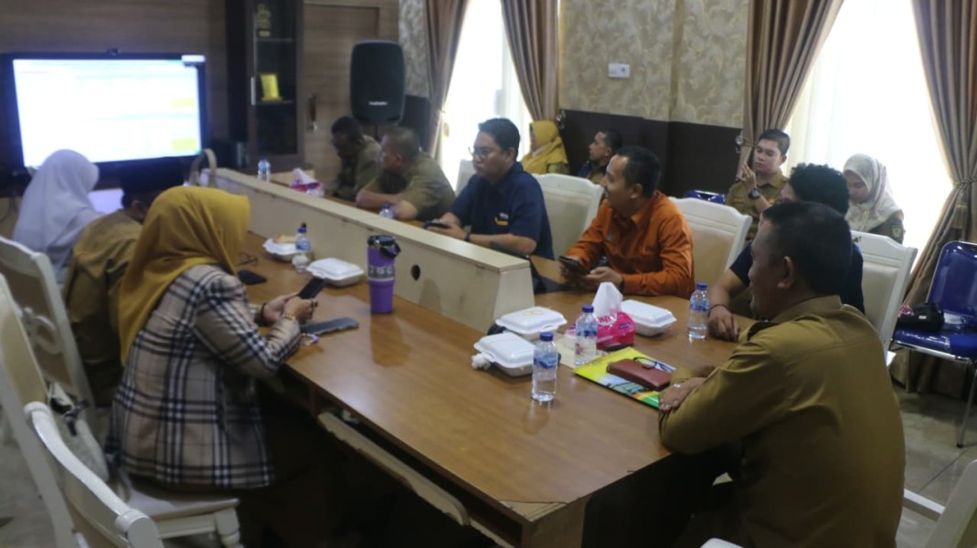 Pemkab Inhil Ikuti Rakornis Pengendalian Inflasi Daerah 2025 yang Digelar Kemendagri