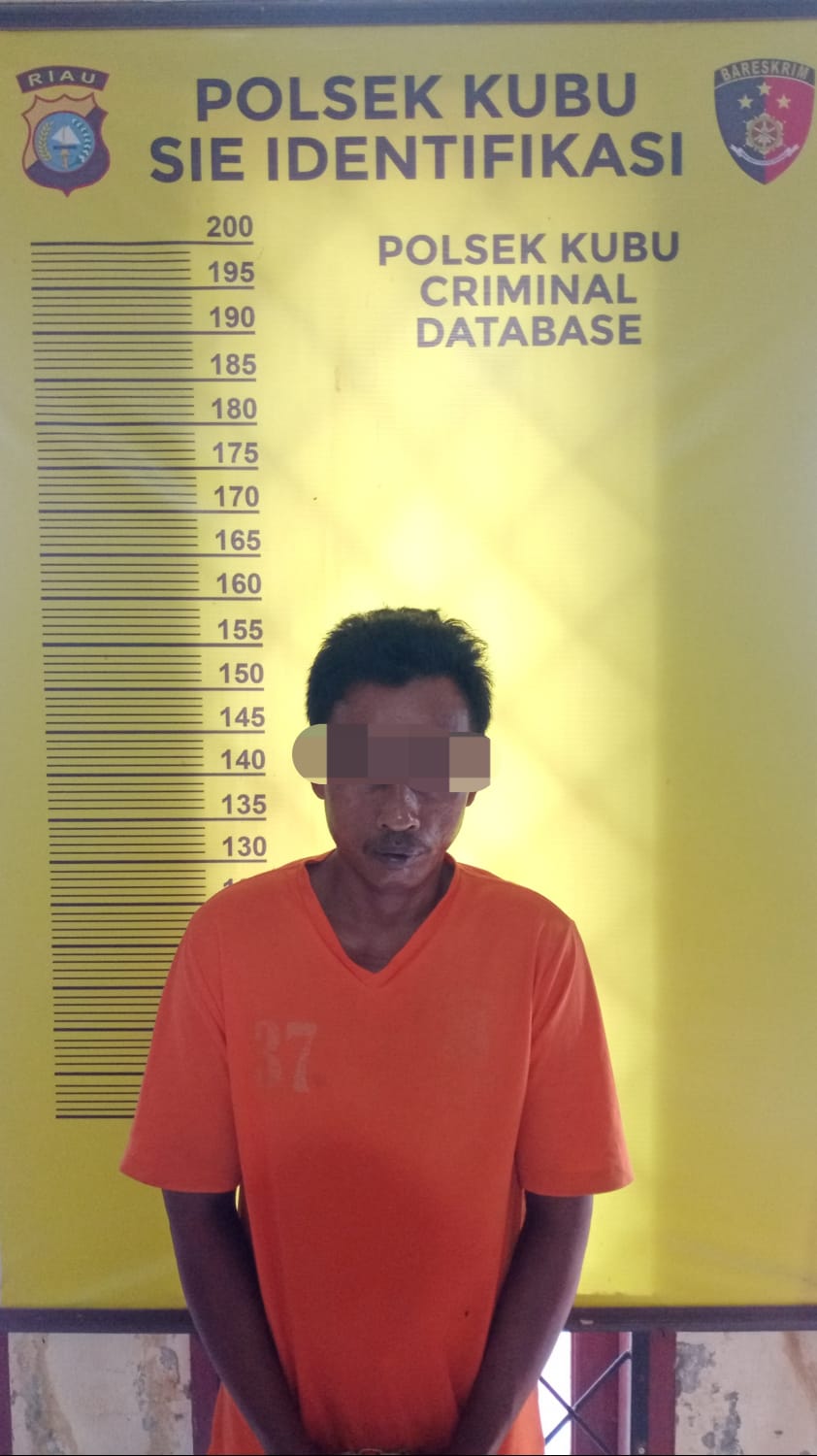 Cabuli Ponakan yang Masih Bawah Umur, Pelaku di Laporkan Ayah Kandung Korban Polisi di Rokan Hilir