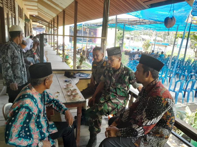 Koramil 07/Reteh Pelda Nofiandi Terus Berupaya Untuk Menjaga Lahan dan Hutan Dari Kebakaran