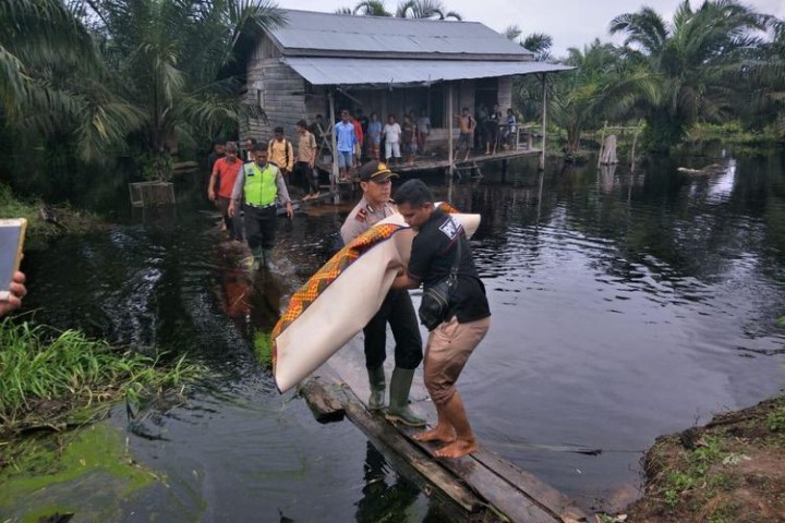 Lagi Asik Mandi Banjir di Depan Rumah, Bocah di Riau Ini Tewas Diterkam Buaya