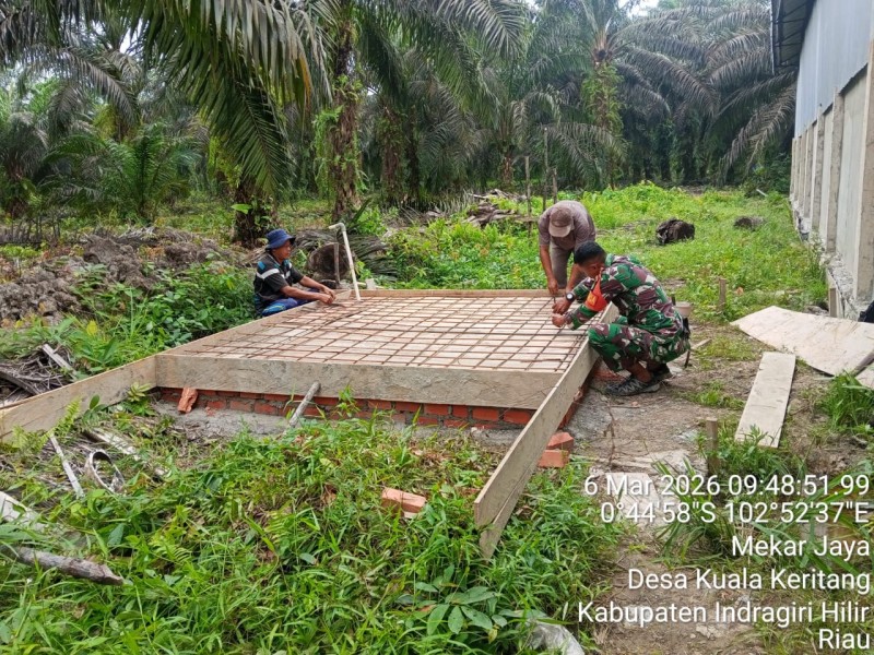 Kopda Aldi Spt Babinsa Koramil 09/Kemuning Kami Ingin Tingkatkan Kerja Sama