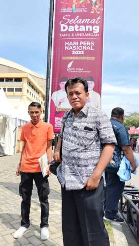 HPN 2023 di Medan, Penasehat PWI Inhu 4 Periode Dasmun Ahmad Terima PCNO