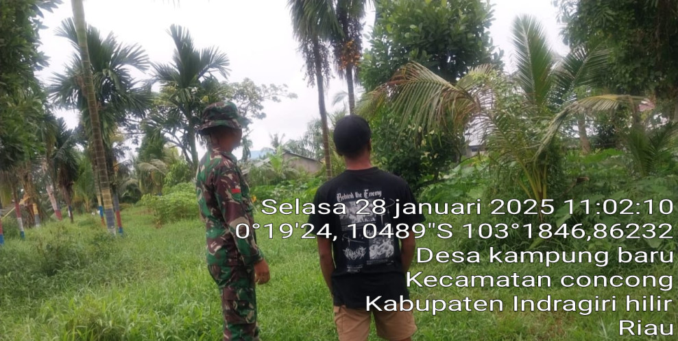 Patroli Karlahut di Wilayah Koramil 04/Kuindra: Tidak Ditemukan Titik Api dan Asap
