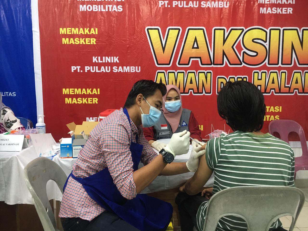 Sambu Group Kembali Menggelar Vaksinasi Gotong Royong untuk Pekerja