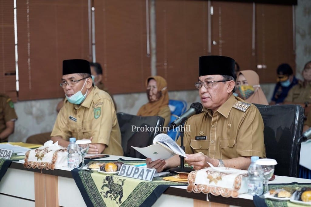 HM Wardan Buka Evaluasi RB dan SAKIP di Lingkungan Pemkab Inhil